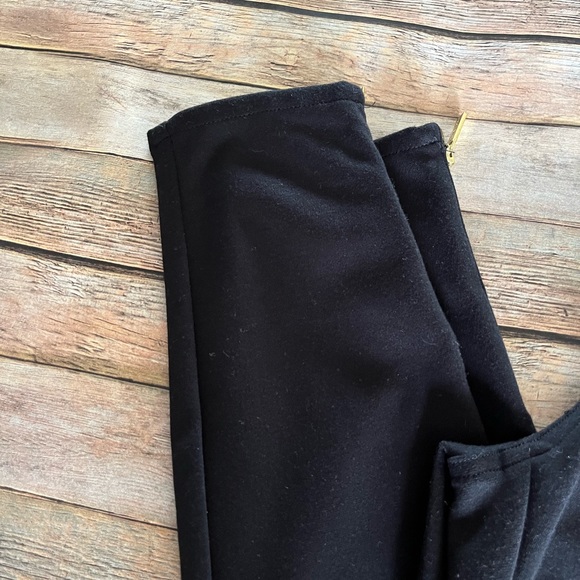 Michael MIchael Kors Black Skinny Leg Pants with Ankle Zippers SIze 4 - Picture 4 of 10
